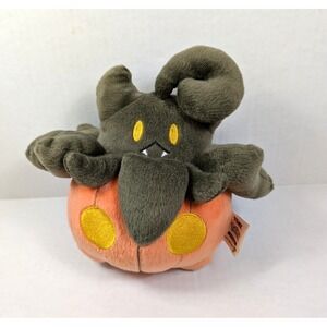 Pokemon Pumpkaboo Plush Tomy 6" 7" Pumpkin Ghost